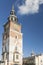 Poland, Krakow, Main Market, Town Hall Tower, Sunlit