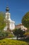 Poland, Malopolska, Wadowice, Market Square, Basilica