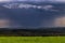 Poland spring storm rain clouds