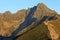 Poland, Tatra Mountains, Zakopane - Swinica, Mnich and Liliowe peaks, Pass under Swinica and Trail to Swinica with High Tatra