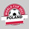 Poland Team Badge for Qatar World Cup 2022