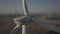 Poland, Zmigrod - 7 7 20`19: The mechanism of a huge wind generator of a power plant. Clean alternative energy. Caring for the env