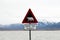 Polar Bear Warning Sign - Longyearbyen - Svalbard