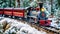 Polar Express Holiday Ride in Snowy Wonderland - Generative AI