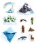 Polar nature icons