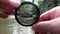 Polarizing filter for camera lens in photography
