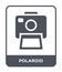 polaroid icon in trendy design style. polaroid icon isolated on white background. polaroid vector icon simple and modern flat