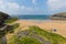 Poldhu beach Cornwall England UK the Lizard Peninsula between Mullion and Porthleven