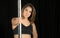 Pole Fitness-Woman in Focus