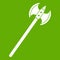 Poleaxe icon green