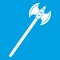 Poleaxe icon white