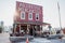 The Polebridge Mercantile store, the historic bakery and general store near Glacier