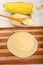 Polenta corn maize flour cream
