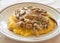 Polenta mushrooms