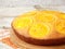 Polenta and orange butter cake