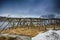 Poles Constructions Made for Cod Drying Process at Lofoten Islands
