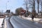 POLESSK, KALININGRAD REGION, RUSSIA - JANUARY 30, 2011: Old german movable bridge known as Eagle Adler Brucke.