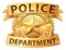 Police Badge Shield Star Sheriff Cop Crest Symbol