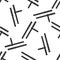 Police baton or nightstick icon pattern