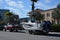 Police Boat in Downtown Bradenton at the Manatee River, Florida