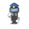 Police camera flash in the cartoon shape