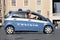 Police car in the center of Rome (Vatican City)