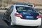 Police car in Daba, Sultanate of Oman, Musandam peninsula