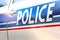 Police car door - accident/ crime news/ breaking news