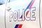 Police car door - accident/ crime news/ breaking news