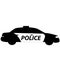 Police car vector eps illustration by crafteroks