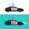 Police car vector moving fast with siren flasher light or patrol vehicle side view isolated flat cartoon illustration