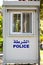 police checkpoint booth in Lebanon