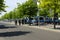 Police cordon in the government quarter (Regierungsviertel)
