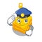 Police electric blanket in the character shape