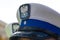 Police hat of polish officer.