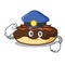 Police maple bacon bar character cartoon