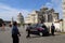 Police patrolling at the Pisa monuments in Pisa, Italy