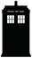 Police Telephone Box Silhouette