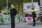 Police At Work During The Rebellion Extinction Demonstration At Amsterdam South The Netherlands 21-9-2020