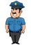 Policeman cartoon