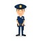 Policeman cartoon character