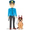 Policeman With Dog