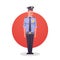 Policeman Icon Male Cop Guard Security