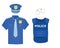 Policeman uniform and handcuffs