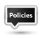 Policies prime black banner button