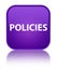 Policies special purple square button