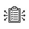 Policy Deployment icon vector image. Suitable for mobile apps, web apps and print media.