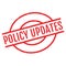 Policy Updates rubber stamp