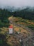 Polish border sign in karkonosze mountains