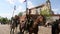 Polish cavalry during annual of Polish national and public holiday the May 3rd Constitution Day.